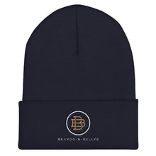 Load image into Gallery viewer, OG Gold Logo Beards-n-Bellys Cuffed Beanie