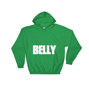 BELLY Hoodie wht logo