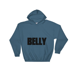 BELLY Hoodie blk logo